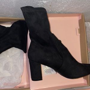 Size 9 black booties